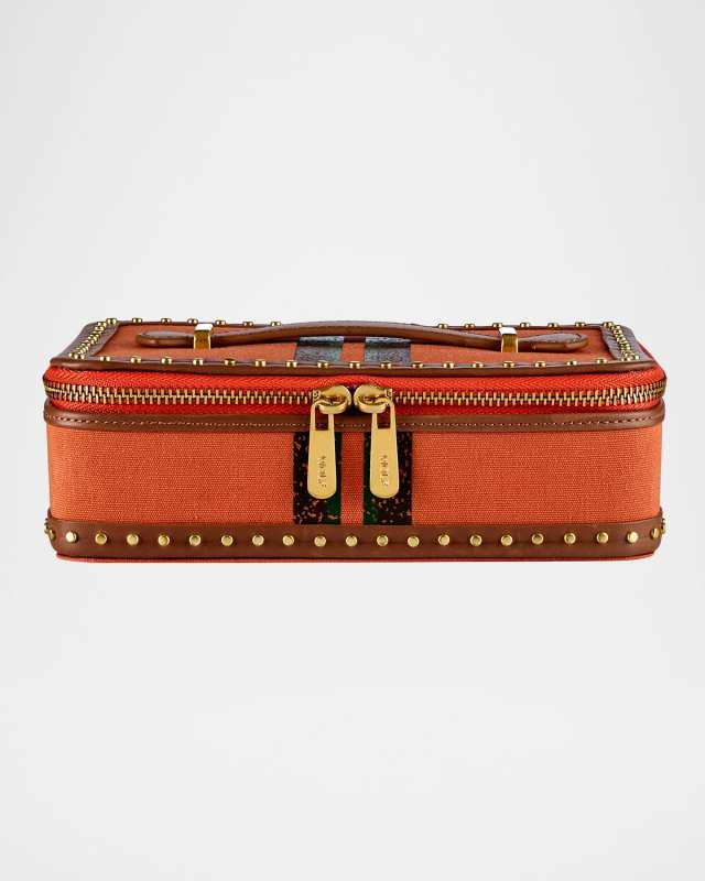 Ida Travel Zip Jewelry Case